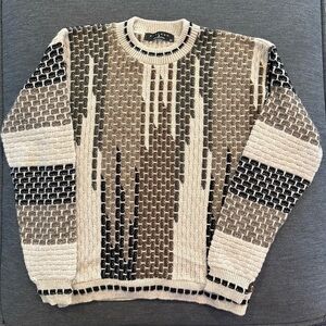 Vintage Protege Collection Men's Sweater Size M Coogi Style. Pre-owned